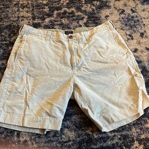 Mens mint khaki j crew shorts